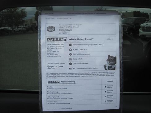 Used 2024 Ford Edge SEL image 11