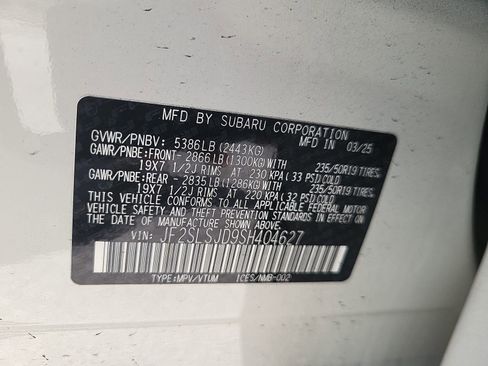 Used 2025 Subaru Forester Sport w/ Protection Package (1PH) AWD/4WD image 22