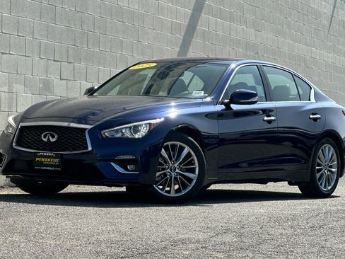 Used 2023 INFINITI Q50 Luxe w/ Cargo Package RWD image 8