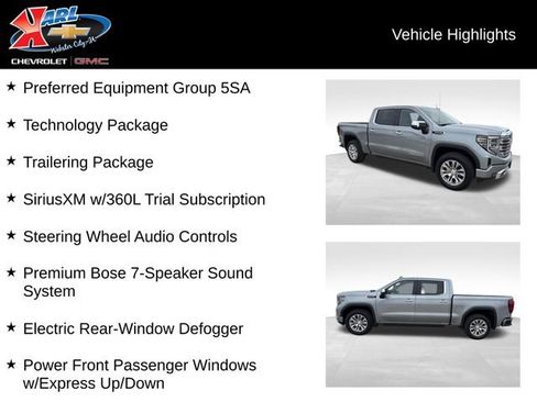 Certified 2025 GMC Sierra 1500 Denali w/ Technology Package AWD/4WD image 3