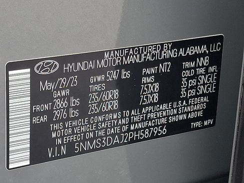 Certified 2023 Hyundai Santa Fe SEL w/ Premium Package AWD/4WD image 26