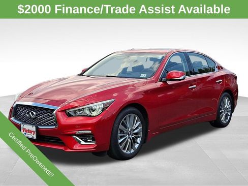 Used 2023 INFINITI Q50 Luxe w/ Cargo Package AWD/4WD image 3