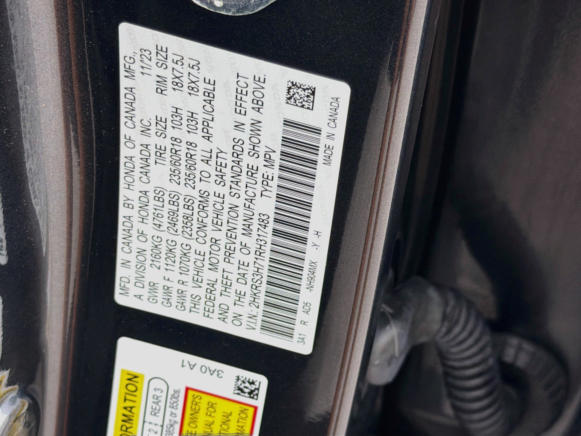 Certified 2024 Honda CR-V EX-L image 37