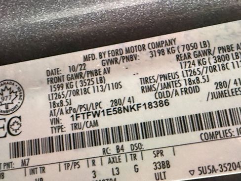 Used 2022 Ford F150 Lariat image 55