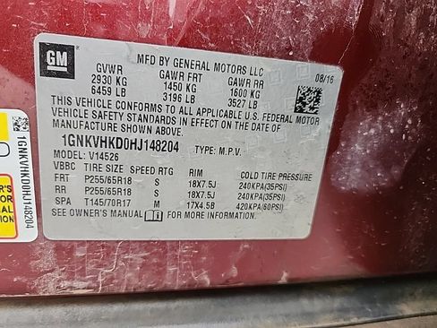 Used 2017 Chevrolet Traverse LT AWD/4WD image 42