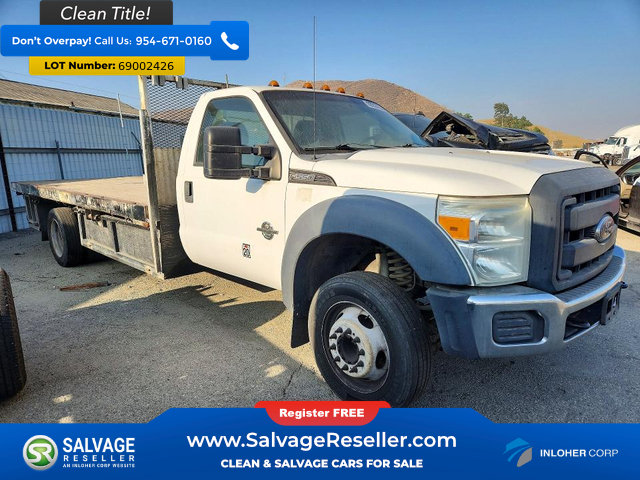 Used 2012 Ford F550 2WD Regular Cab Super Duty w/ Payload Upgrade Pkg image 5