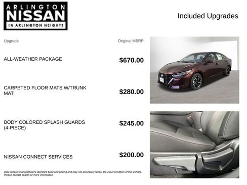 New 2025 Nissan Sentra SV w/ All-Weather Package image 4