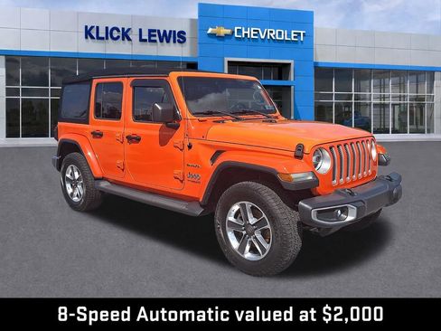 Used 2018 Jeep Wrangler Unlimited Sahara AWD/4WD image 1