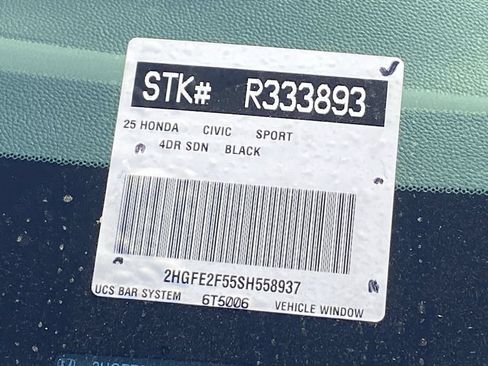 Used 2025 Honda Civic Sport image 38