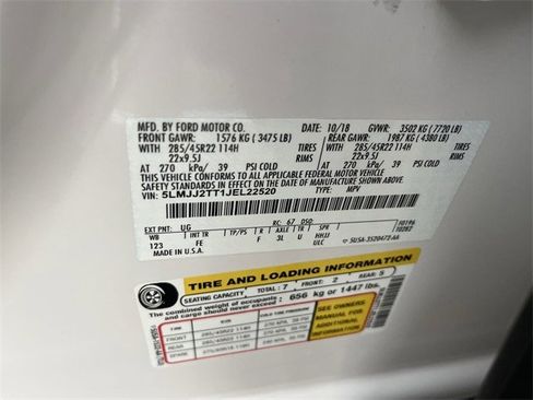 Used 2018 Lincoln Navigator Black Label w/ Cargo Package image 36