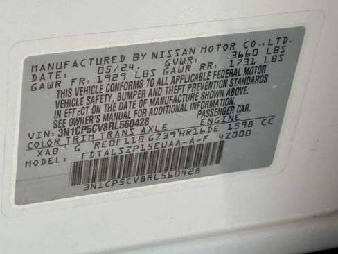 Certified 2024 Nissan Kicks SV image 27