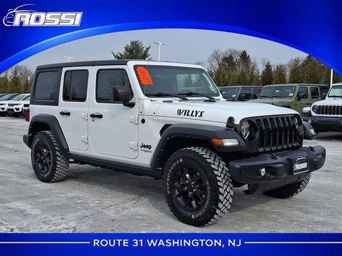 Certified 2022 Jeep Wrangler Unlimited Sport image 1