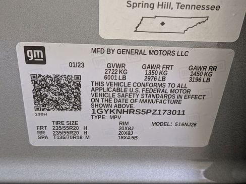 Certified 2023 Cadillac XT5 Sportv w/ Platinum Package image 30