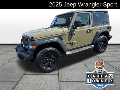 Used 2025 Jeep Wrangler Sport