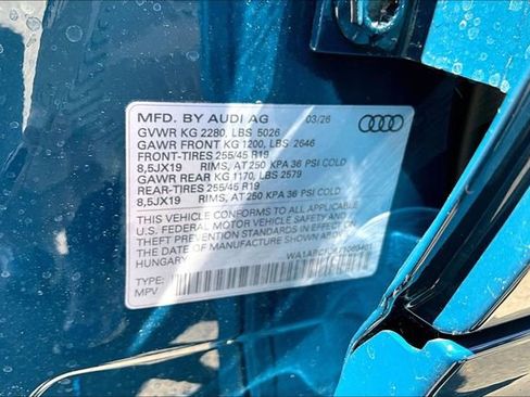 New 2026 Audi Q3 quattro 2.0T AWD/4WD image 13