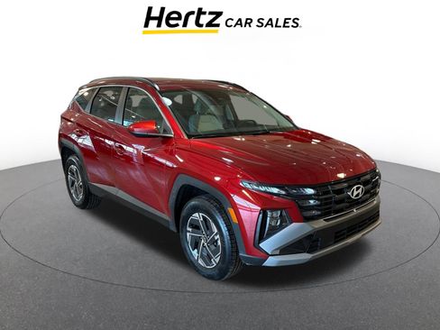 Used 2025 Hyundai Tucson Blue image 1