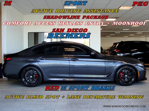 Used 2023 BMW 540i w/ M Sport Package RWD image 3