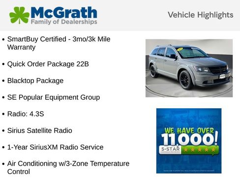 Used 2020 Dodge Journey SE w/ SE Popular Equipment Group image 5