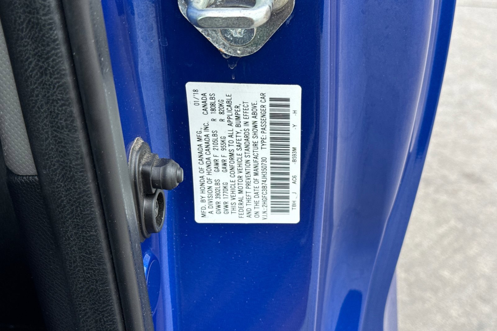 Used 2018 Honda Civic EX-L image 28