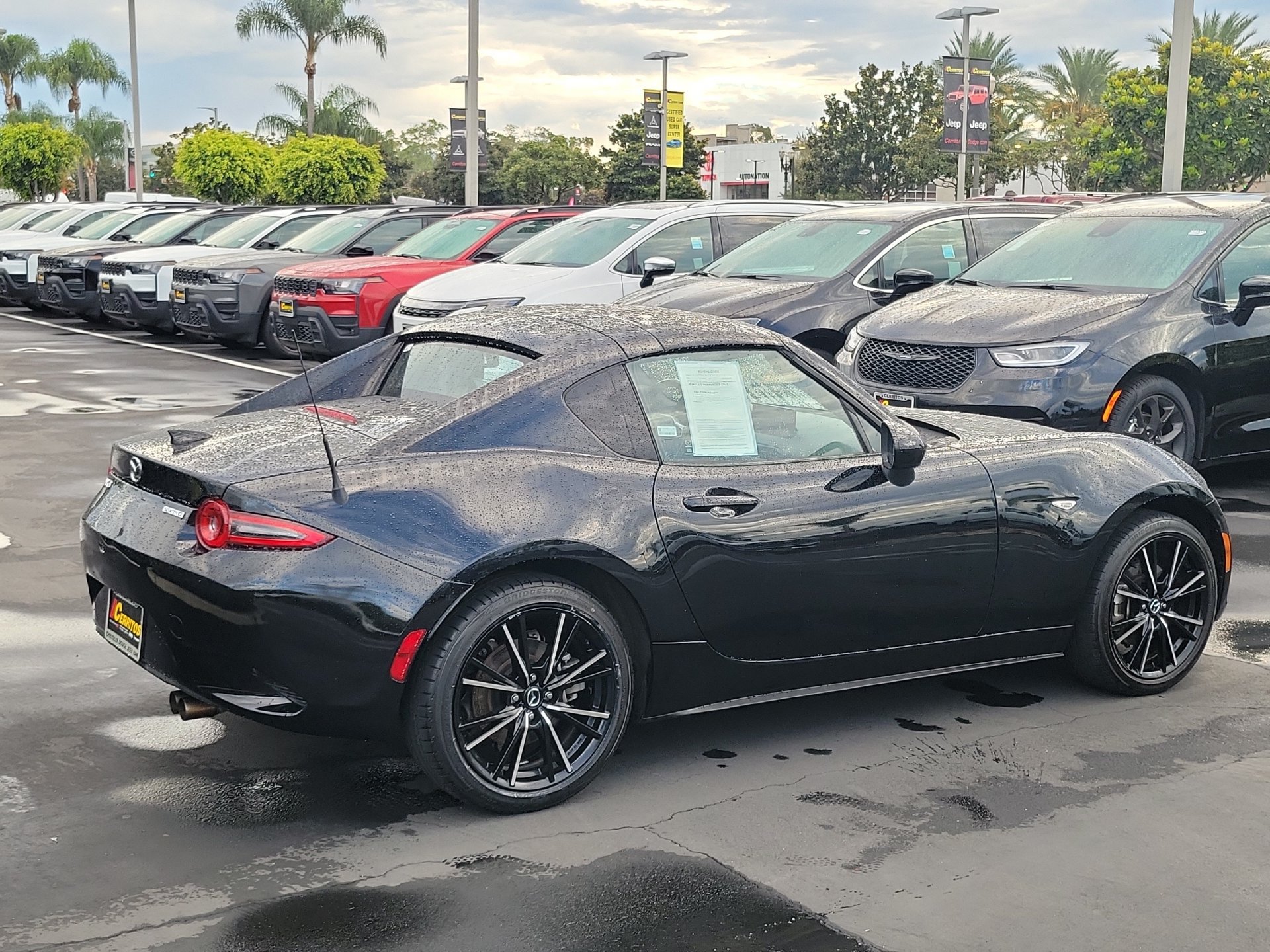 Used 2025 MAZDA MX-5 Miata RF Grand Touring RWD image 3