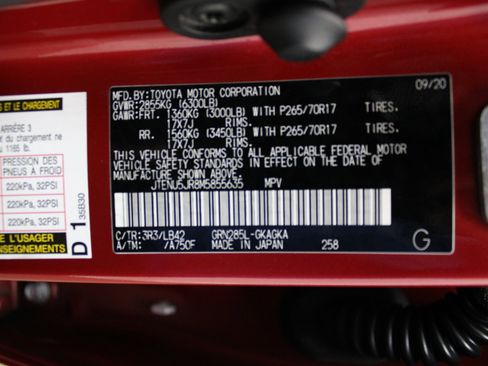 Used 2021 Toyota 4Runner SR5 Premium image 44