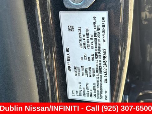 Used 2025 Tesla Model 3 Long Range RWD image 53