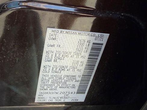 Used 2022 Nissan Pathfinder SL w/ SL Premium Package AWD/4WD image 35