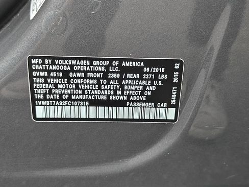 Used 2015 Volkswagen Passat 1.8T SE image 24