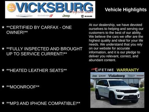 Used 2024 Jeep Grand Cherokee Limited w/ Black Appearance Package AWD/4WD image 13