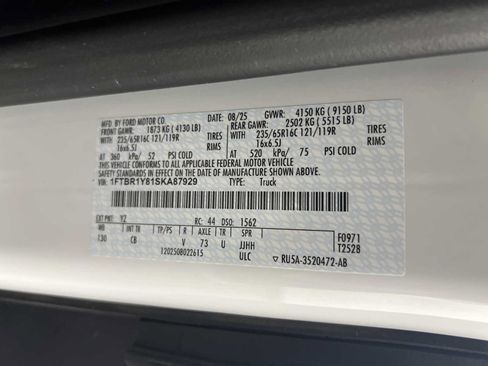 Used 2025 Ford Transit 250 Low Roof w/ Exterior Upgrade Package RWD image 27