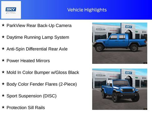 New 2025 Jeep Gladiator Sport image 20