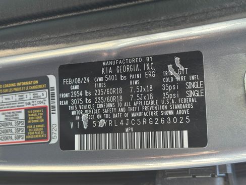 Used 2024 Kia Sorento S FWD image 47
