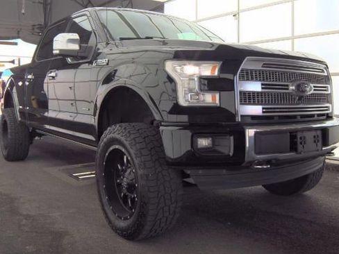 Used 2017 Ford F150 Platinum w/ Technology Package AWD/4WD image 2