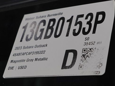 Used 2023 Subaru Outback Touring AWD/4WD image 31
