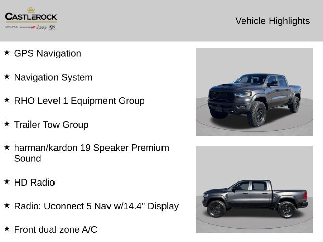 Used 2025 RAM 1500 RHO w/ RHO Level 1 Equipment Group AWD/4WD image 2