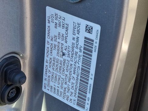 Used 2021 Honda CR-V EX image 28