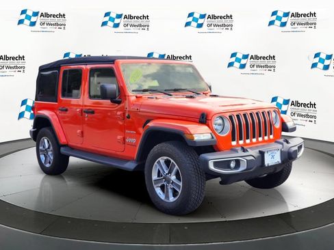 Used 2020 Jeep Wrangler Unlimited Sahara AWD/4WD image 7