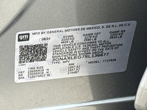 Used 2025 Chevrolet Equinox RS w/ Safety and Technology Package FWD image 34