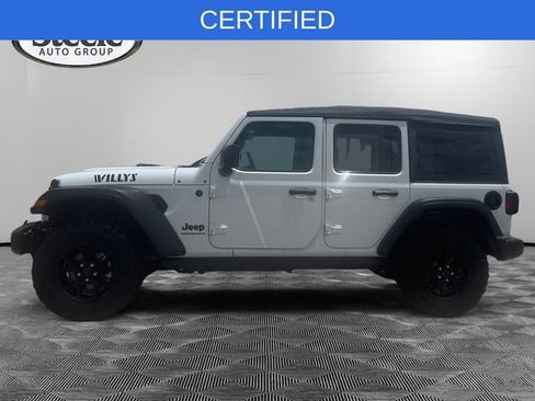 Certified 2025 Jeep Wrangler Unlimited Sport AWD/4WD image 2
