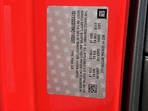 Used 2019 Chevrolet Corvette Stingray Coupe w/ 2LT Preferred Equipment Group image 25