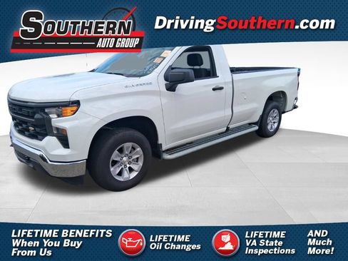 Used 2025 Chevrolet Silverado 1500 W/T RWD image 1