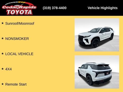 Used 2024 Chevrolet Traverse RS AWD/4WD image 21