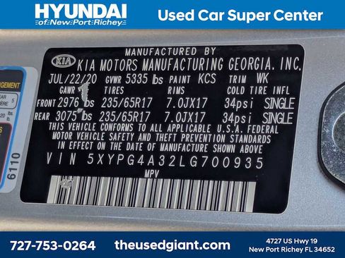 Used 2020 Kia Sorento LX image 36