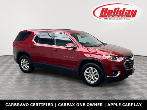 Certified 2021 Chevrolet Traverse LT w/ LPO, Floor Liner Package AWD/4WD image 1