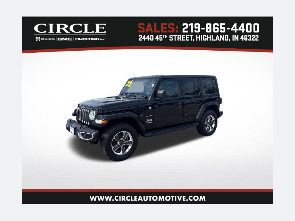 Used 2021 Jeep Wrangler Unlimited Sahara w/ Cold Weather Group AWD/4WD 360° Tour