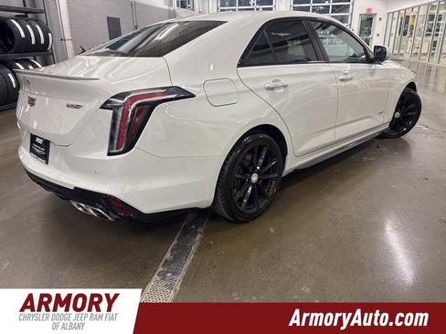 Used 2021 Cadillac CT4 V w/ Technology Package image 4