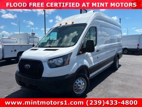 Used 2023 Ford Transit 350 148 High Roof Extended DRW RWD image 32