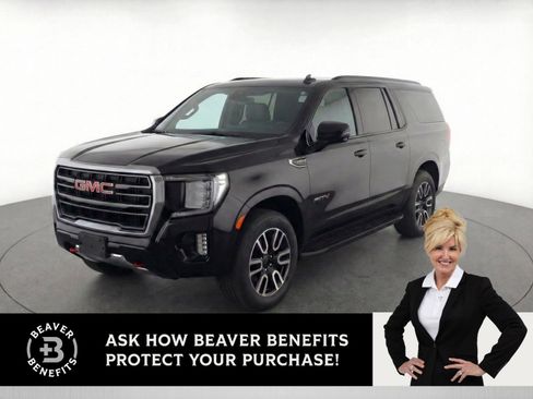 Used 2021 GMC Yukon XL AT4 w/ Rear Media and Nav Package image 1