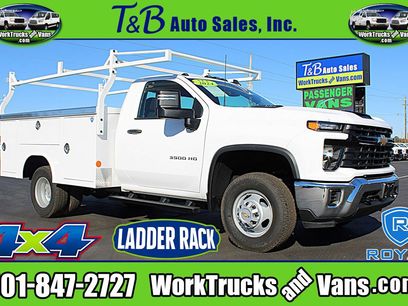 Used 2024 Chevrolet Silverado 3500 W/T w/ Snow Plow Prep Package