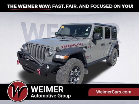 Used 2021 Jeep Wrangler Unlimited Rubicon AWD/4WD image 1